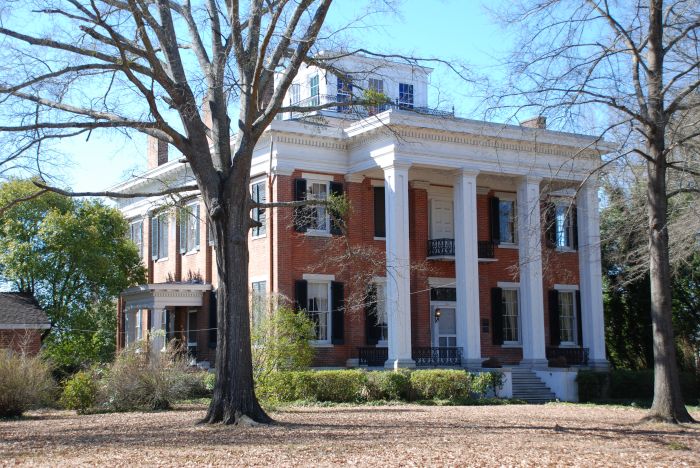 Built in 1847, Riverview was designed by James Lull, who is also responsible for a number of other antebellum landmarks in Columbus. Riverview is a National Historic Landmark and a truly amazing house.