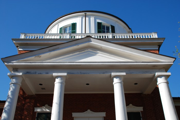 Barnard Observatory Official Ole Miss Building Checklist: Portico? check. Columns? check.