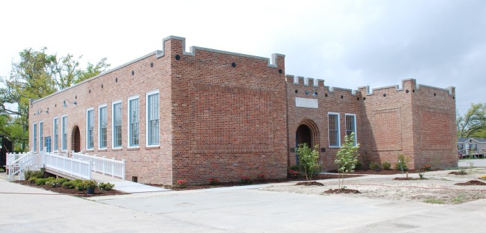 Waveland School (1920), finishing Katrina repairs