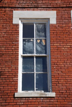 Speed Street School window
