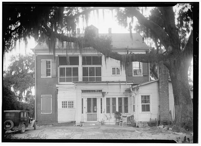 Historic American Buildings Survey James Butters, Photographer April 23, 1936 REAR (NORTH ELEVATION)