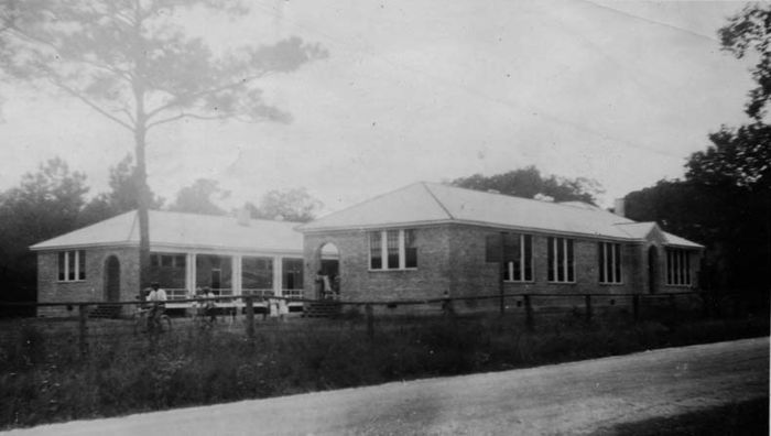 Randolph School (1928), Pass Christian, photo courtesy Fisk University Rosenwald Fund Card File Database