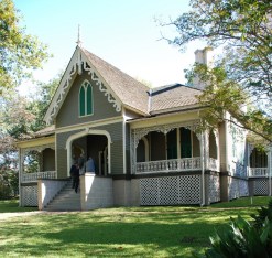 Manship House, antebellum but not Greek Revival (unless you look inside . . .)