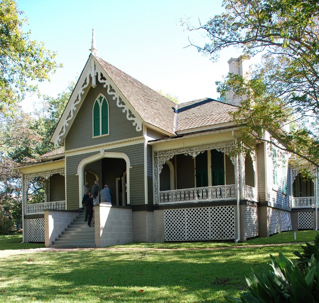 Manship House, antebellum but not Greek Revival (unless you look inside . . .)