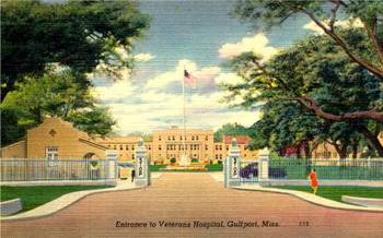 **Gulfport Veterans Hospital, Gulfport (1923-37)--Built on land originally developed for Mississippi's first Centennial celebration, the old Gulfport Veterans' Hospital, now being re-developed into a mixed-use zone called Centennial Plaza, is both architecturally and historically important.