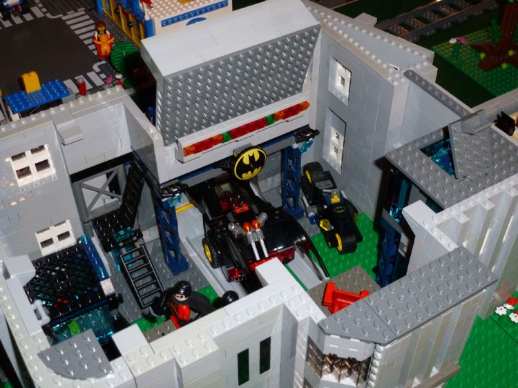 Bailey Junior High as the Bat Cave. Nice!