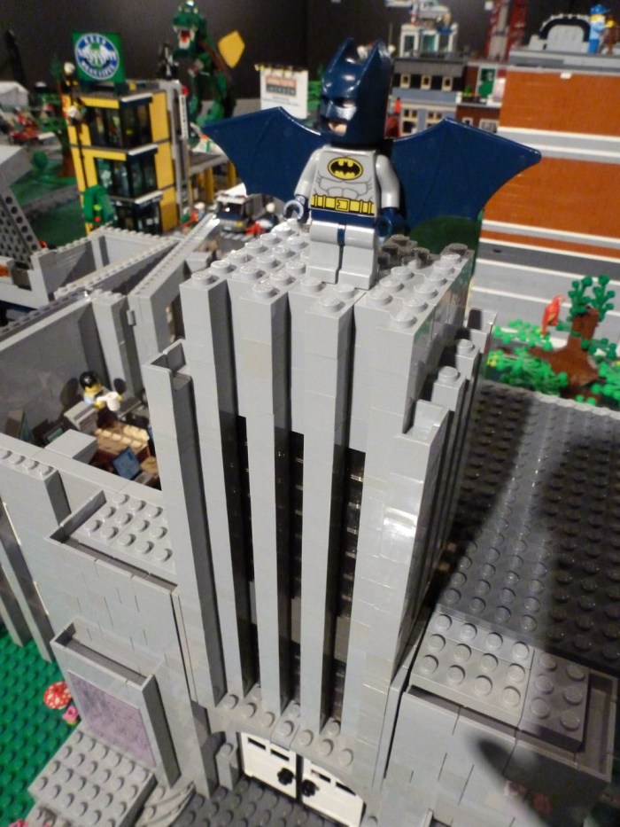 Batman is watching over us.