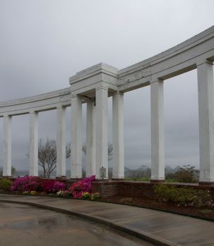 toll plaza bridge in background