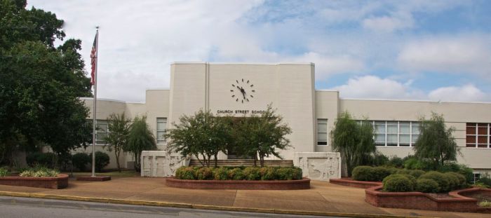 Church Street School front elevation