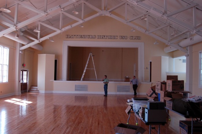 Sixth Street USO, September 2013. Photo courtesy MDAH, Historic Preservation Division.