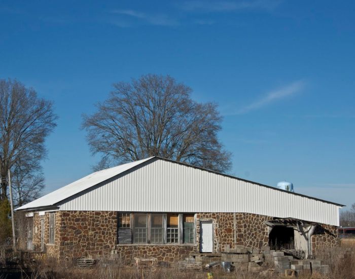1938 Jeff Davis Vocational Building constructed by the National Youth Administration