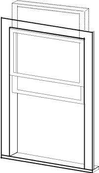 Box-head Window author rendering