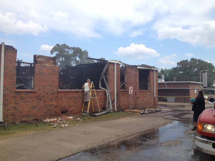 Houlka School Burns Preservation in Mississippi