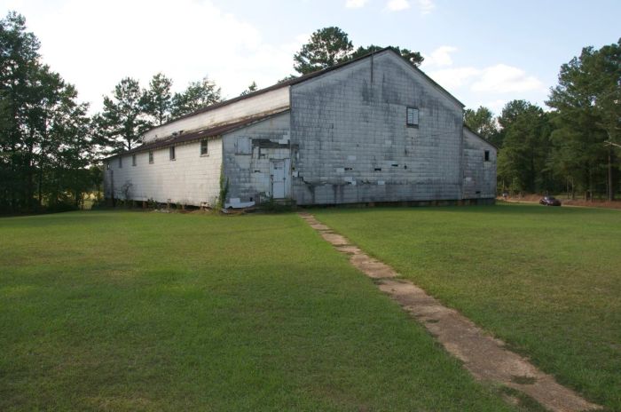 Zama gymnasium front and side