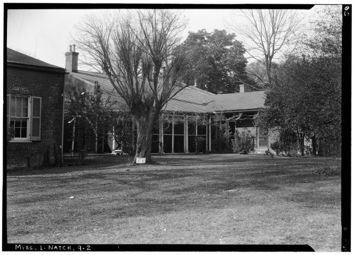 EAST ELEVATION - The Manse, Rankin Street, Natchez, Adams County, MS. Ralph Clynne, Photographer, HABS, March 29, 1934.