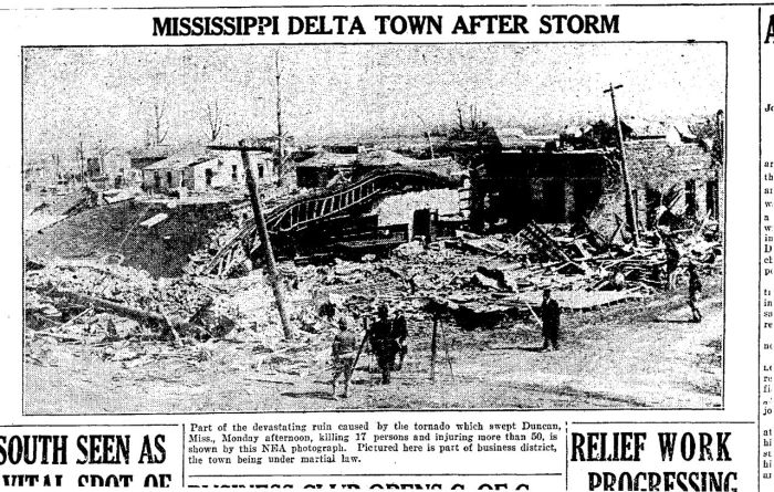 Biloxi Daily Herald, February 27, 1929, p. 1.