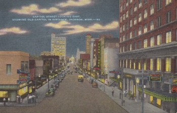 As the capitol of the state of Mississippi, Jackson is rich in memories and monuments of ante-bellum days. The Old Capitol Building, erected in 1839, is one of the classic buildings of the south. It was here that Jefferson Davis, President of the Confederacy, delivered his last speech.