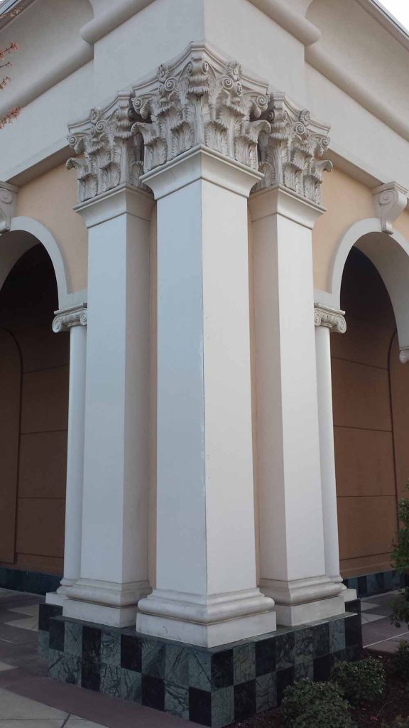 The Corinthian order at the Madisonia CVS.