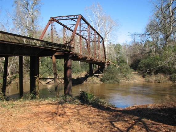 Chunky River Bridge, Newton County, MS (MDAH HRI Photograph)