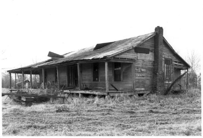 Donelson House, View from Northeast, 1976, National Register of Historic Places Photograph, William C. Allen Photographer