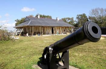 The LaPointe Krebs House. Currently under restoration. Image courtesy of the Sun Herald. http://www.sunherald.com/news/local/counties/jackson-county/article61427667.html