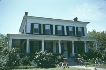 Gaston-Frasier House, 108 4th Avenue, South, South Columbus Historic District, Columbus - MDAH Scanned Slide, May 1972