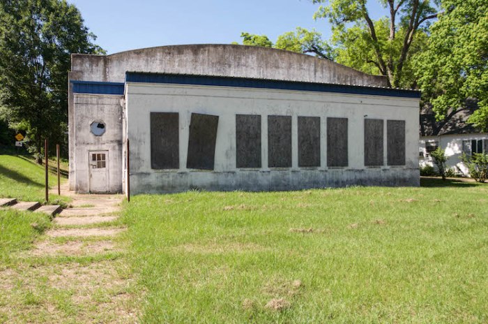 Gymnasium front elevation