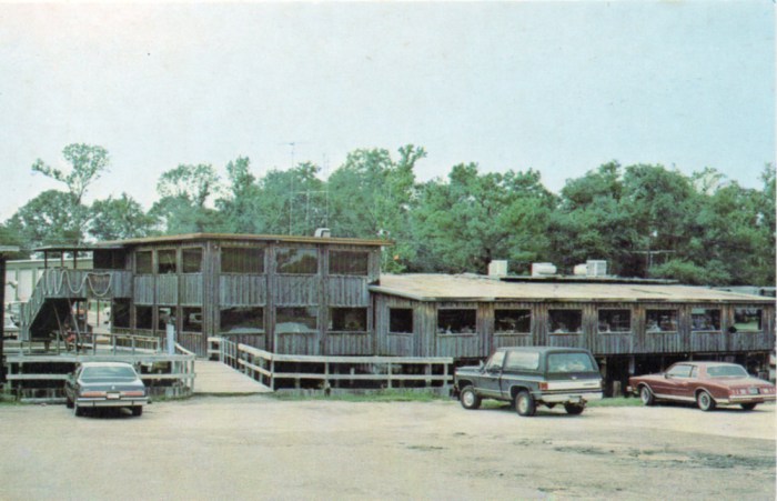TIKI Restaurant Supper Club & Marina. Located on Mississippi's Gulf Coast in Gautier. A 15-minute drive from Biloxi, MS, Mary Walker Bayou. Phone 601-497-1591. Dine Over the Water . . . Seafood and Steak.