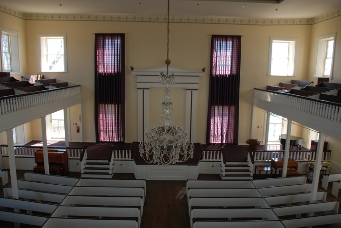 Oakland Chapel interior