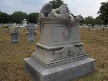 Teasdale Monument, Friendship Cemetery, Columbus, via wikimedia commons