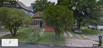 Front Facade, 3012 Davis St., Meridian, Google Street View, May 2013