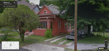 Side Facade, 3012 Davis St., Meridian, Google Street View, May 2013