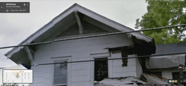 Front Gable, 635 33rd Ave., Meridian, Google Street View, May 2013
