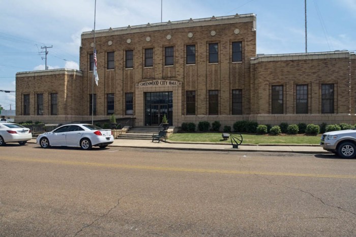 Greenwood City Hall front elevation